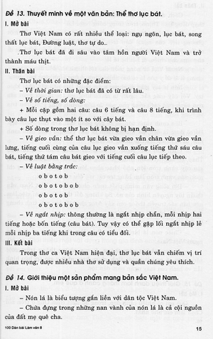 100 dàn bài chi tiết làm văn lớp 8 - Ảnh 16