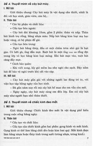 100 dàn bài chi tiết làm văn lớp 8 - Ảnh 8