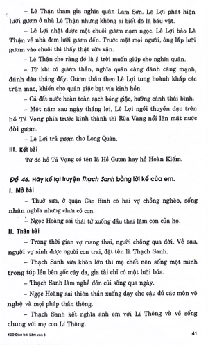 100 dàn bài chi tiết tập làm văn 6 (theo chương trình gdpt mới) - Ảnh 11