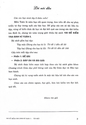 100 đề kiểm tra định kì toán 5 - tập 1 (theo chương trình gdpt mới) - Ảnh 3