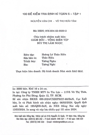 100 đề kiểm tra định kì toán 5 - tập 1 (theo chương trình gdpt mới) - Ảnh 7