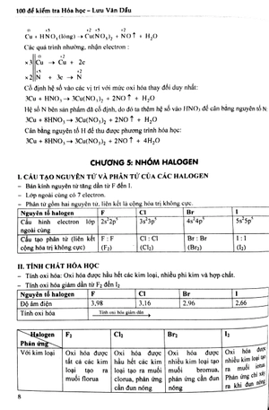 100 đề kiểm tra hóa lớp 10 - Ảnh 7