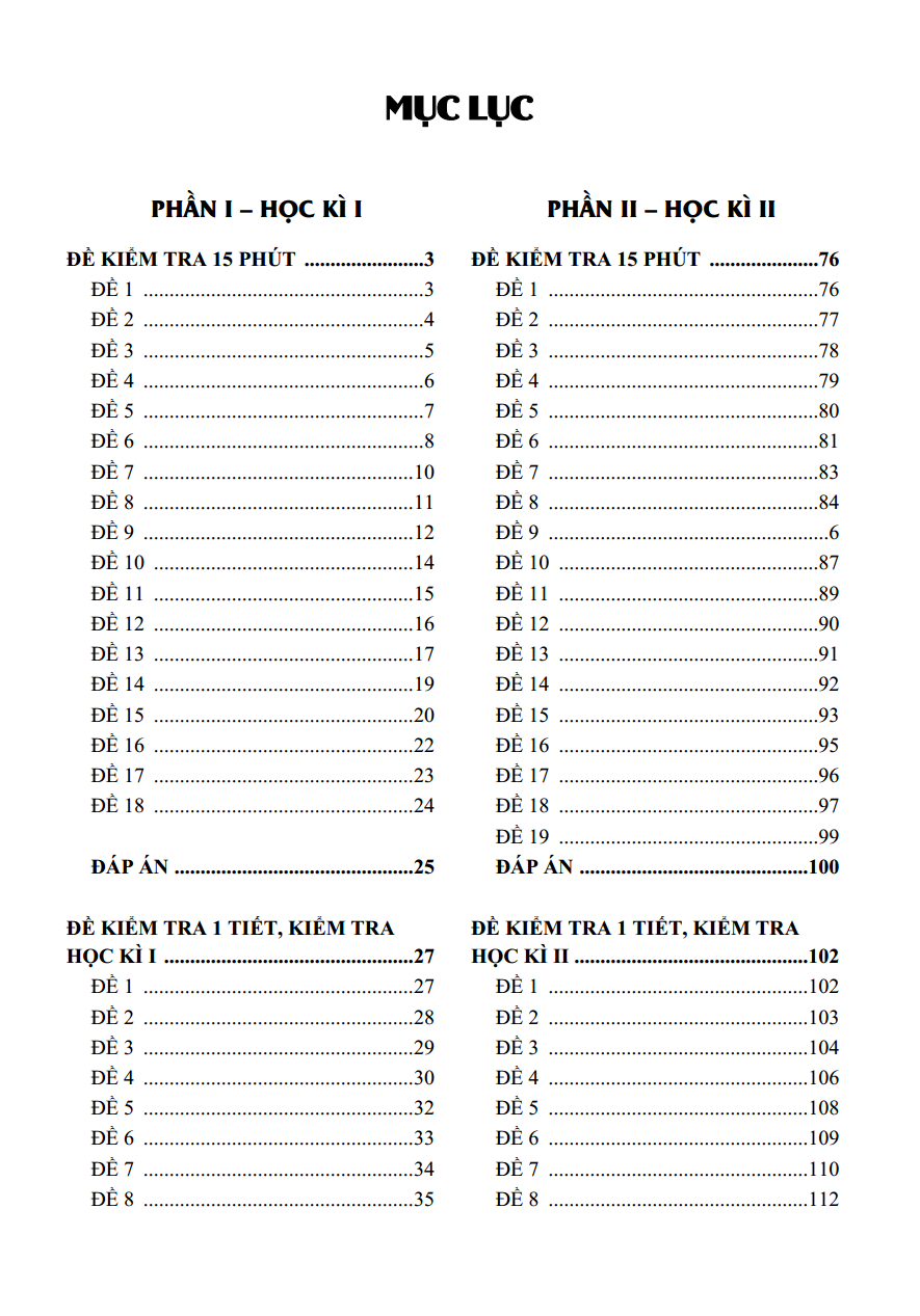 100 đề kiểm tra sinh học 6 - Ảnh 3