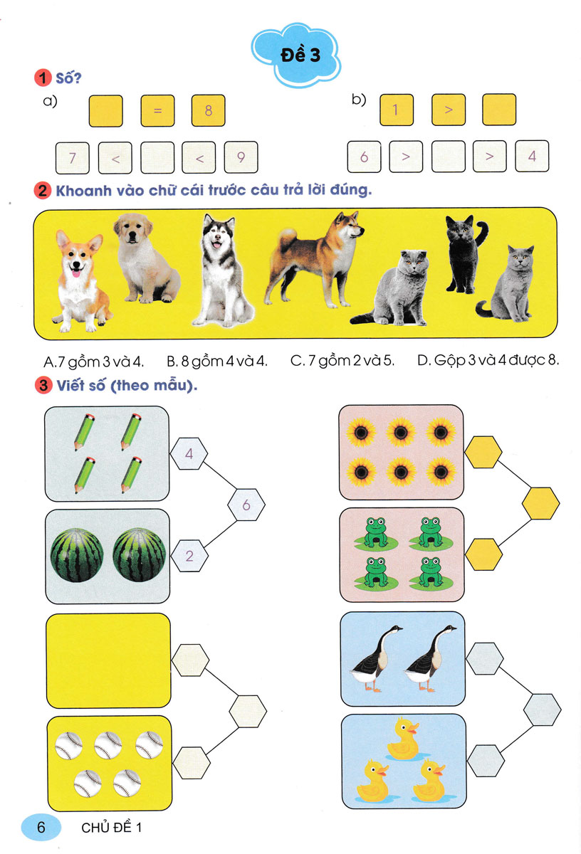 100 đề kiểm tra toán 1 - Ảnh 8