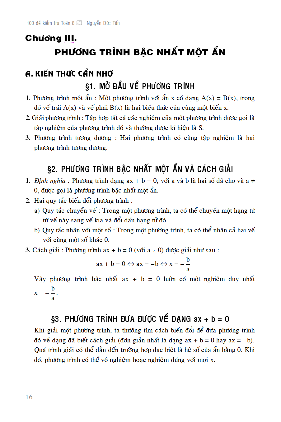 100 đề kiểm tra toán 8 - Ảnh 17
