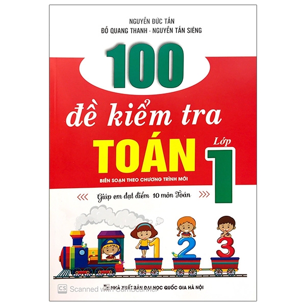 100 đề kiểm tra toán lớp 1