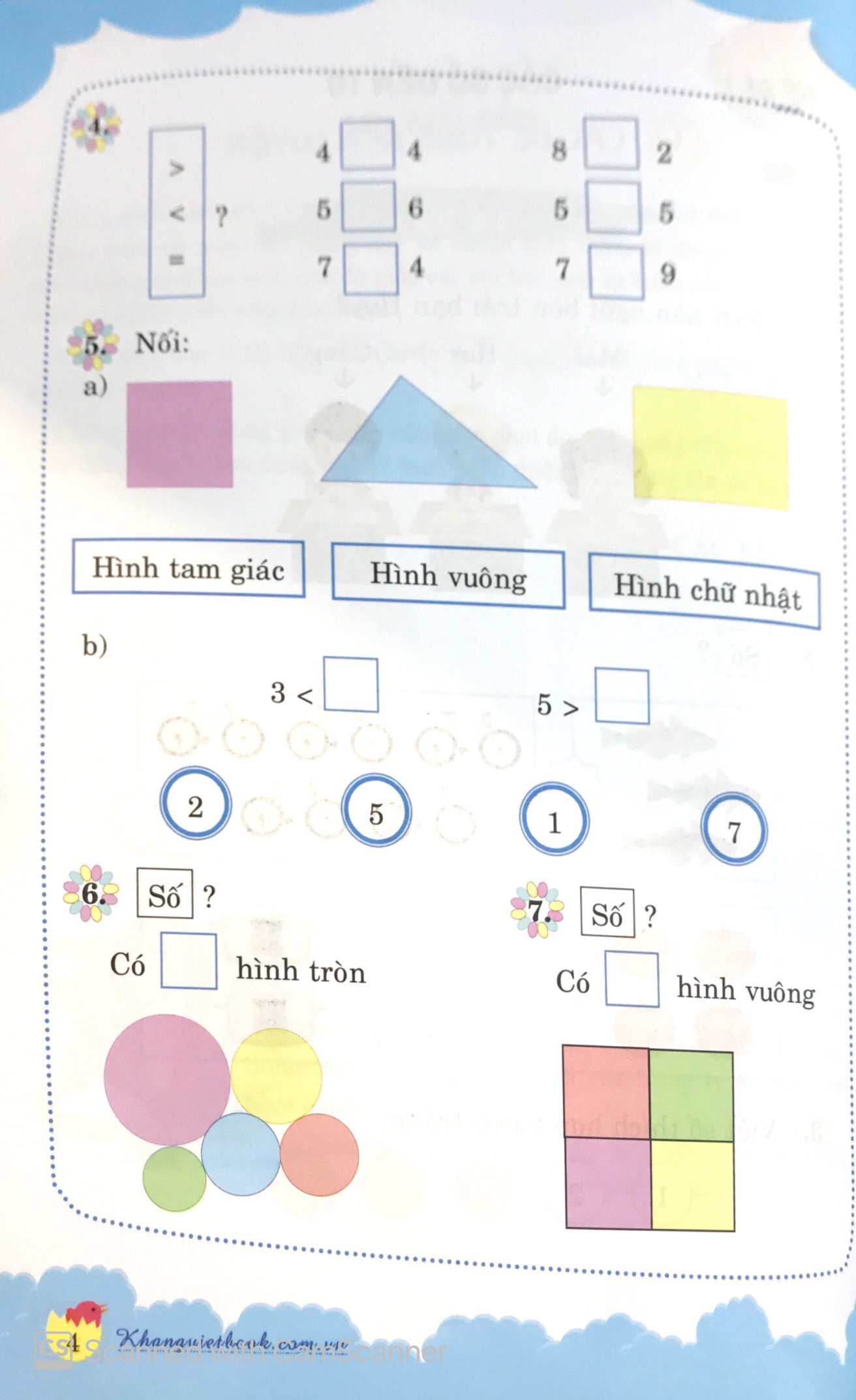 100 đề kiểm tra toán lớp 1 - Ảnh 10
