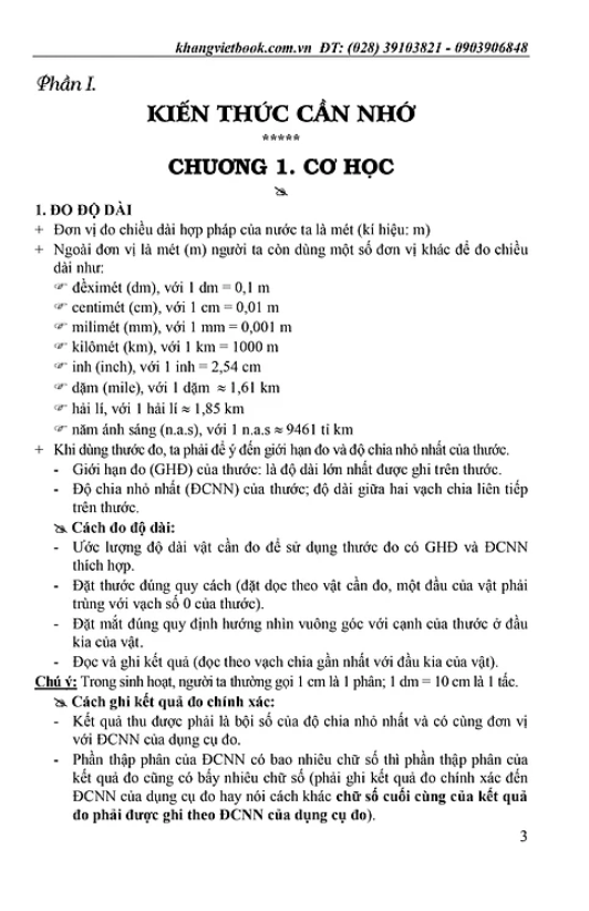 100 đề kiểm tra vật lý 6 - Ảnh 3