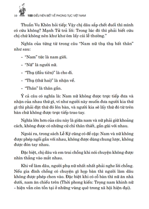 100 điều nên biết về phong tục việt nam (tái bản 2022) - Ảnh 6