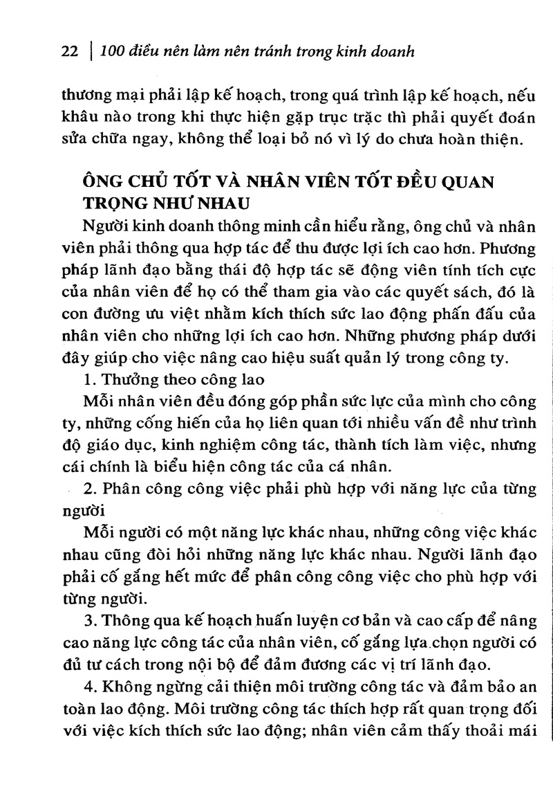 100 điều nên làm, nên tránh trong kinh doanh (tái bản 2019) - Ảnh 19
