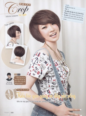 100 kiểu tóc dành cho bạn gái - Ảnh 4