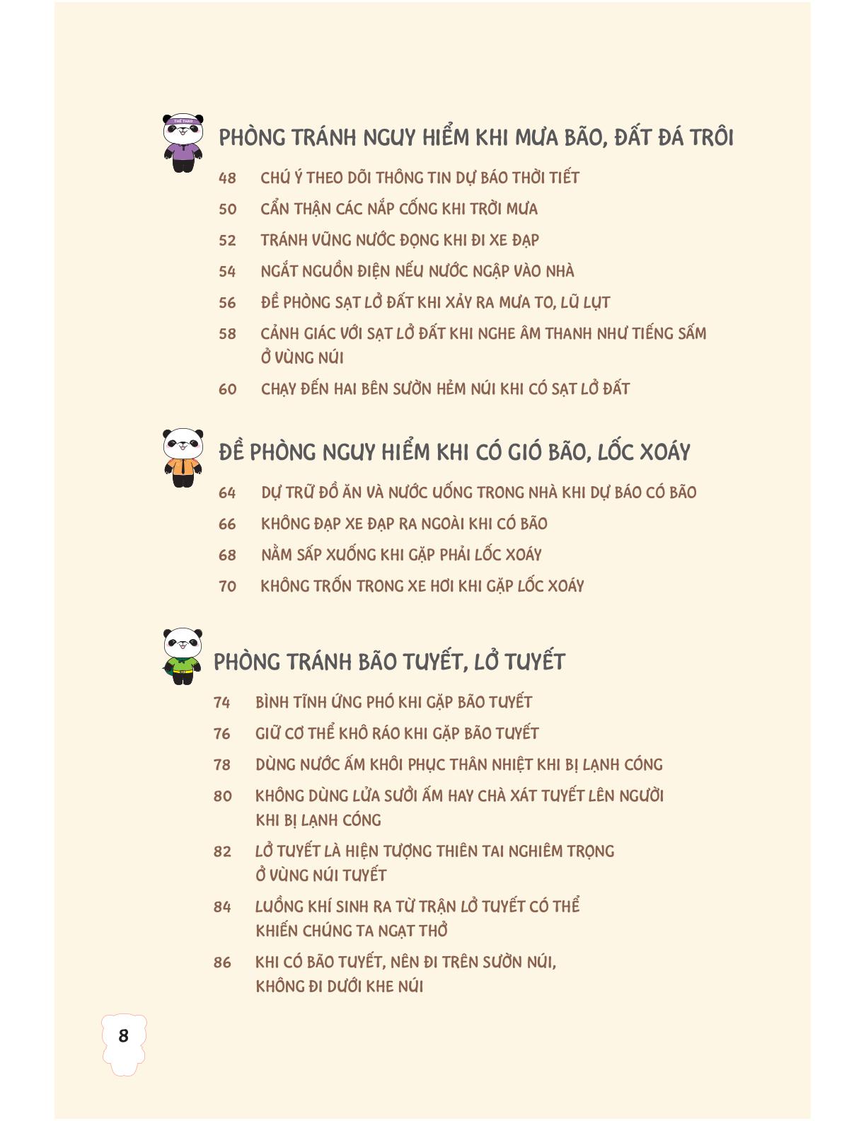 100++ kỹ năng tự bảo vệ bản thân cho trẻ - ứng phó với thiên tai - Ảnh 6