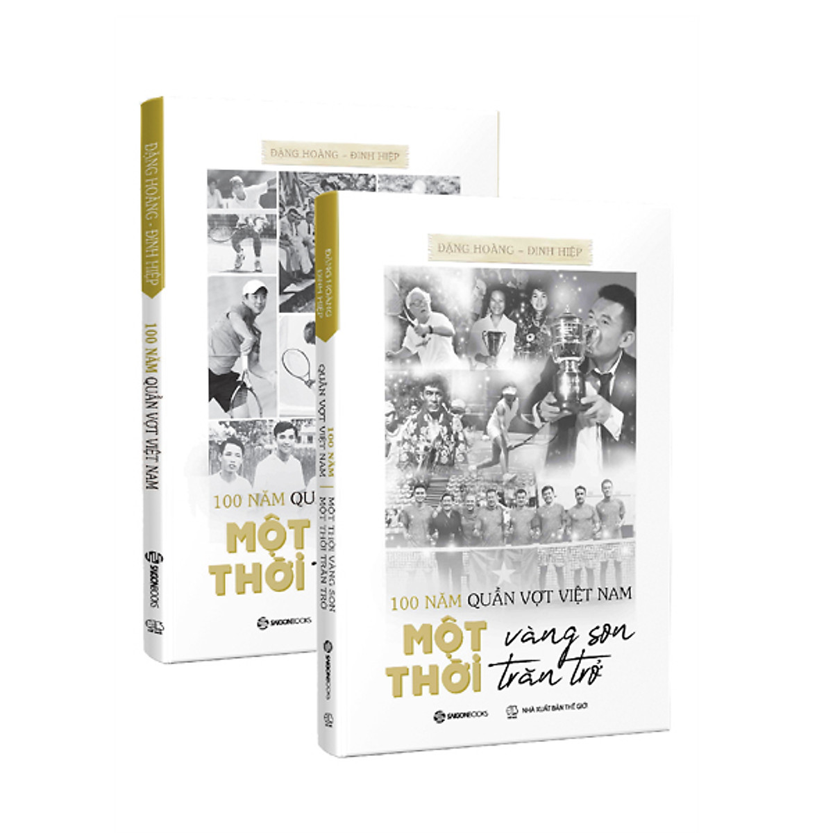 100 năm quần vợt việt nam: một thời vàng son, một thời trăn trở - bộ sách chữ & ảnh - Ảnh 2