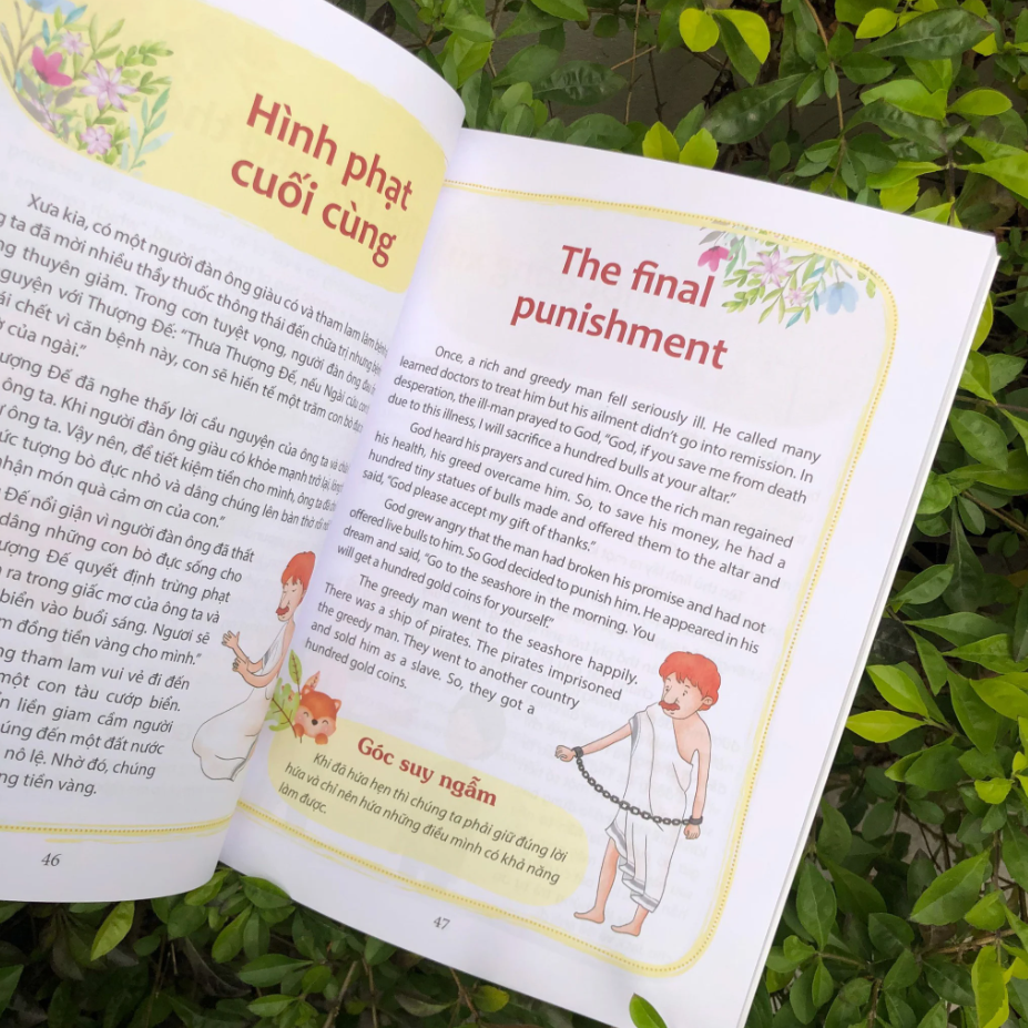 100 truyện ngụ ngôn song ngữ anh - việt hay nhất - Ảnh 4