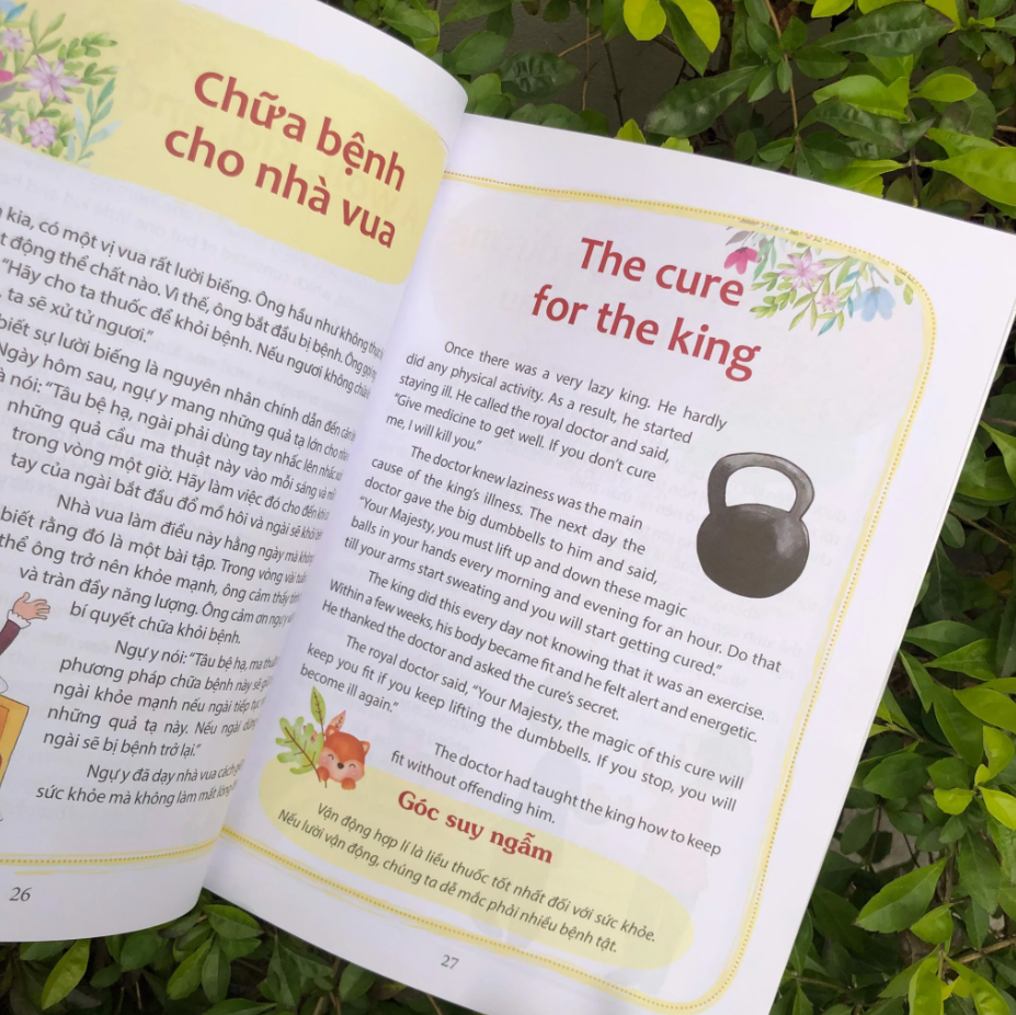 100 truyện ngụ ngôn song ngữ anh - việt hay nhất - Ảnh 5