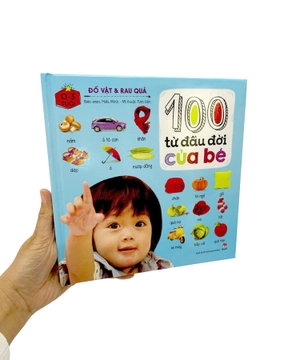 100 từ đầu đời của bé - đồ vật và rau quả (tái bản 2023) - Ảnh 8