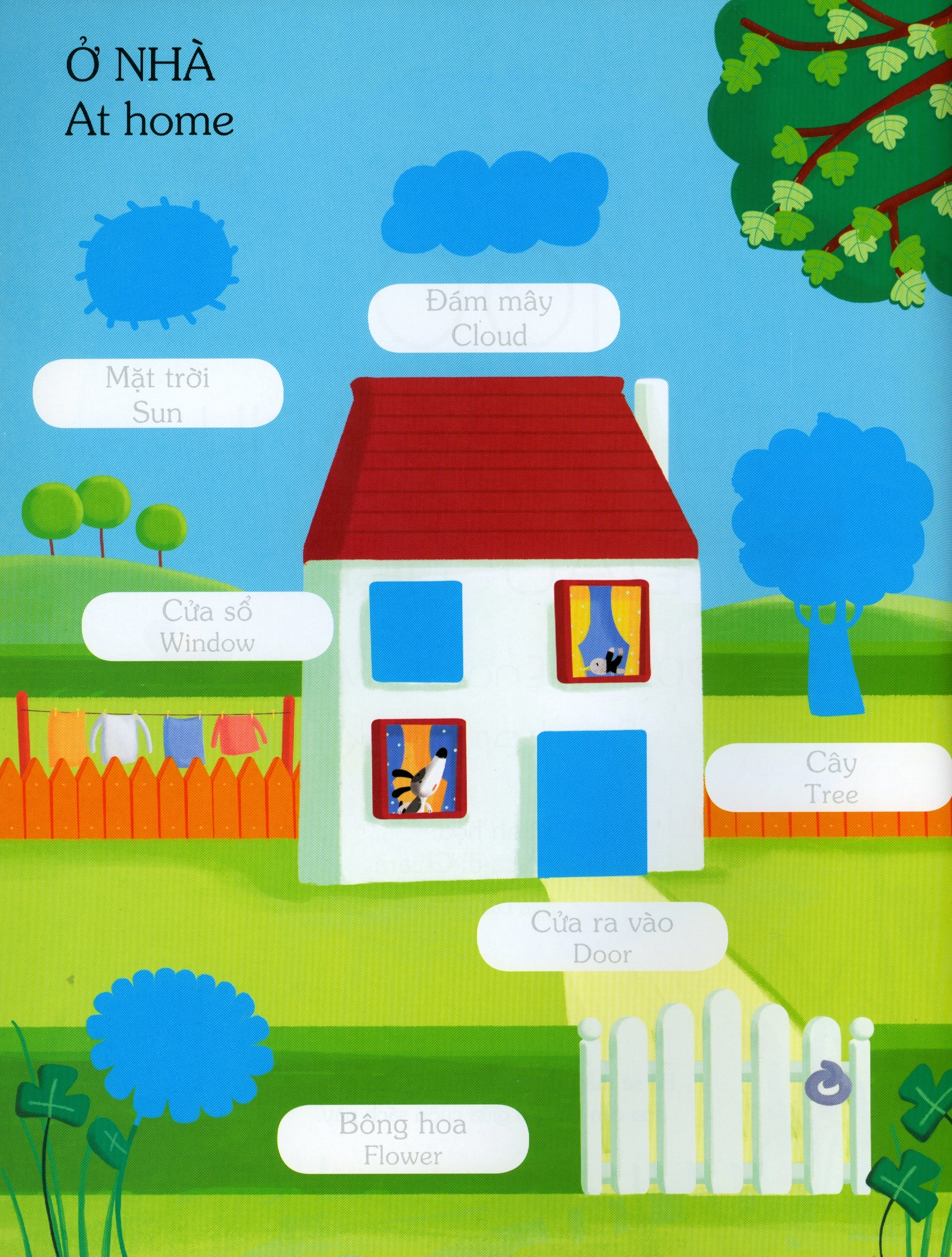 100 Từ Tiếng Anh Đầu Tiên - 100 First English Words (Sticker Book) - Ảnh 3