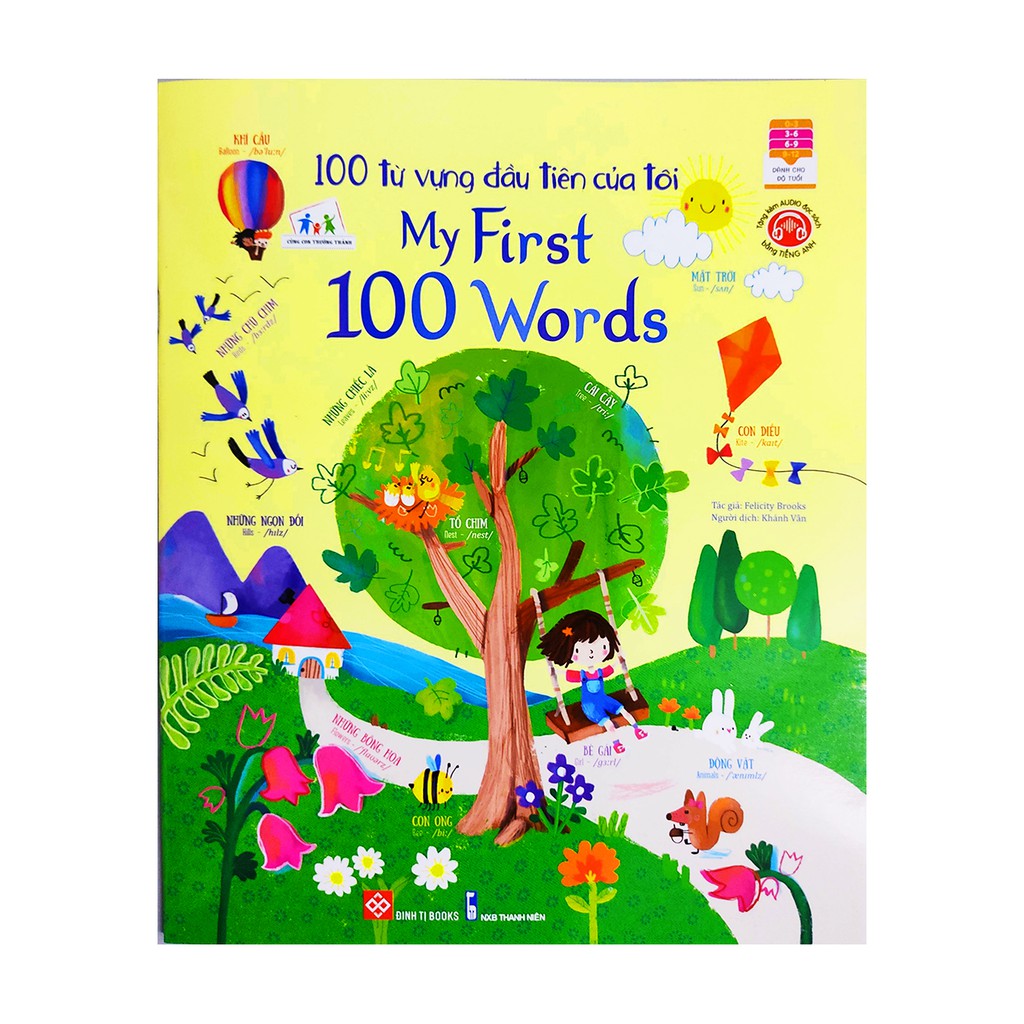 100 từ vựng đầu tiên của tôi - my first 100 words - Ảnh 2