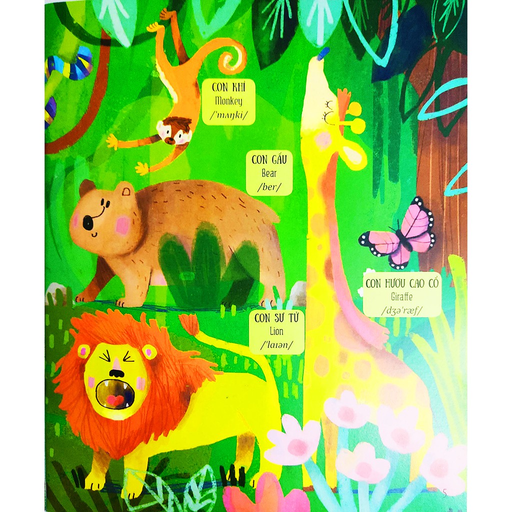 100 từ vựng đầu tiên của tôi - my first 100 words - Ảnh 5