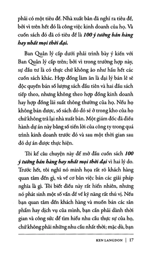 100 ý tưởng bán hàng hay nhất mọi thời đại (tái bản 2022) - Ảnh 12