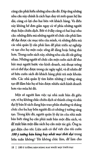 100 ý tưởng bán hàng hay nhất mọi thời đại (tái bản 2022) - Ảnh 13