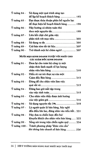 100 ý tưởng bán hàng hay nhất mọi thời đại (tái bản 2022) - Ảnh 9