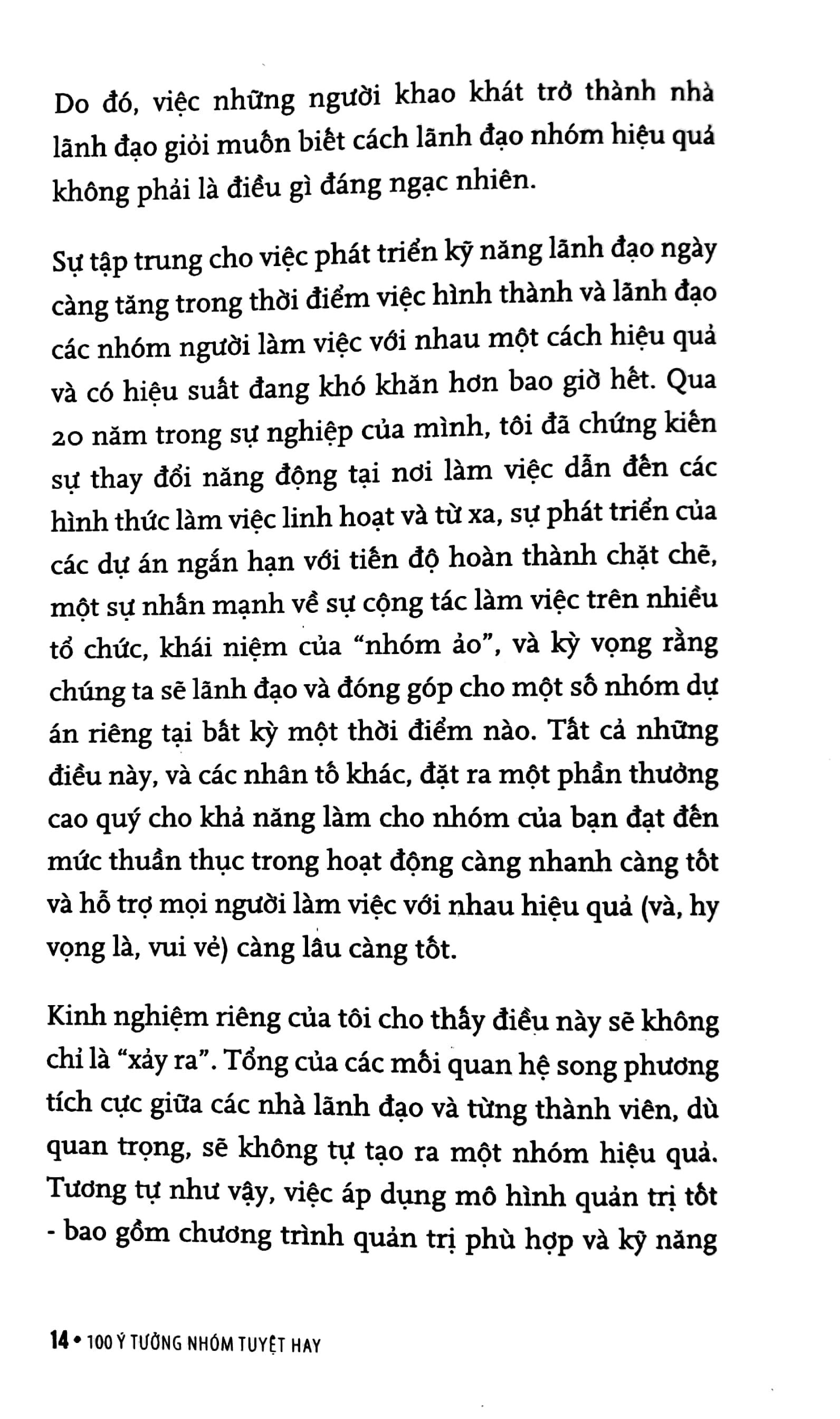 100 ý tưởng nhóm tuyệt hay - Ảnh 3
