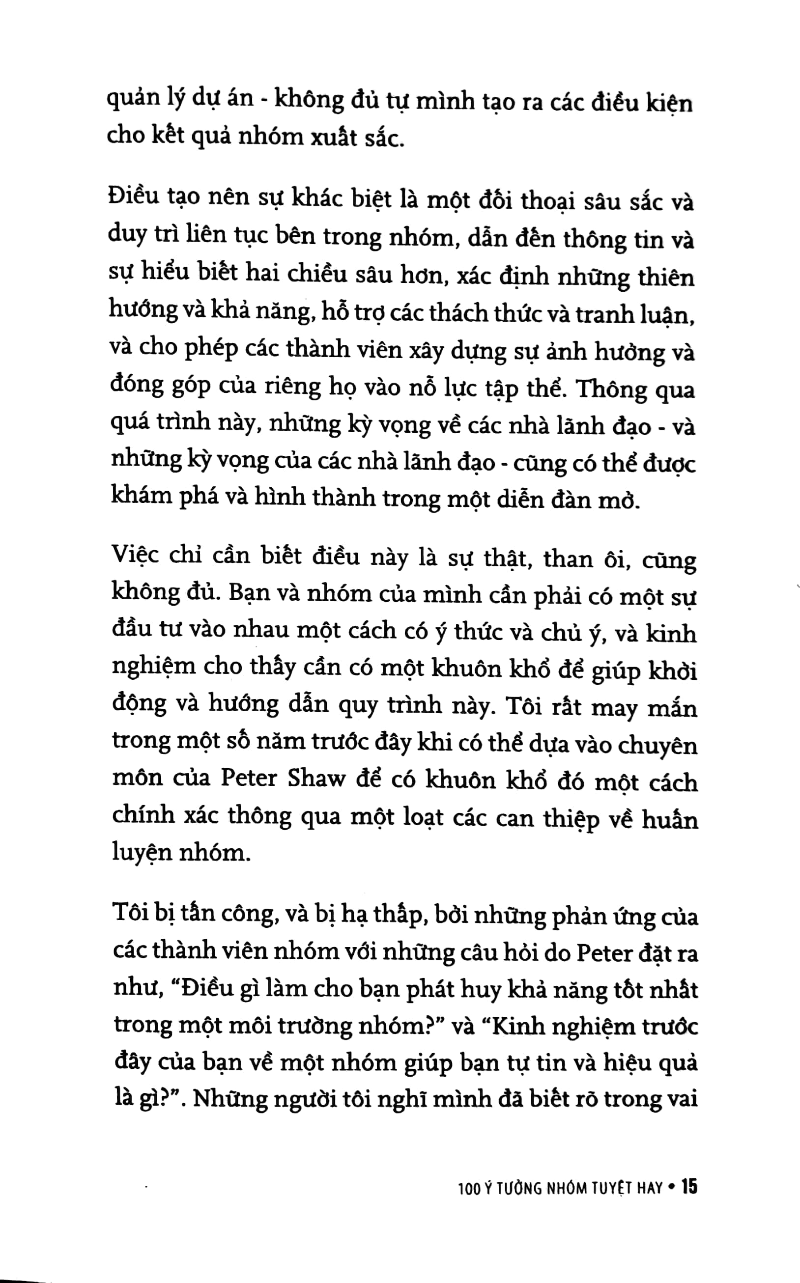 100 ý tưởng nhóm tuyệt hay - Ảnh 4