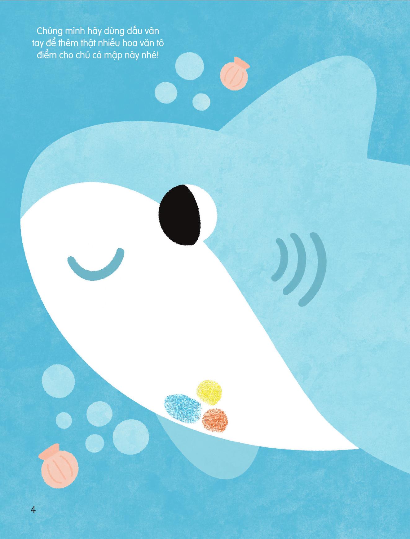100++ Ý Tưởng Sáng Tạo Vẽ Tranh Bằng Vân Tay - Đại Dương - Bìa Cứng - Ảnh 6