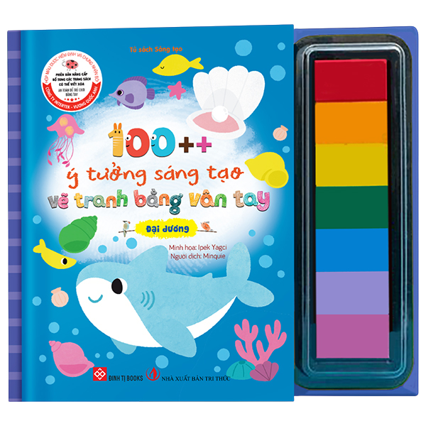 100++ Ý Tưởng Sáng Tạo Vẽ Tranh Bằng Vân Tay - Trong Vườn - Bìa Cứng - Ảnh 13