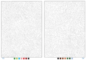 100 パズルぬりえ 6 美しい自然 - 100 puzzle coloring 6 beautiful nature - Ảnh 6