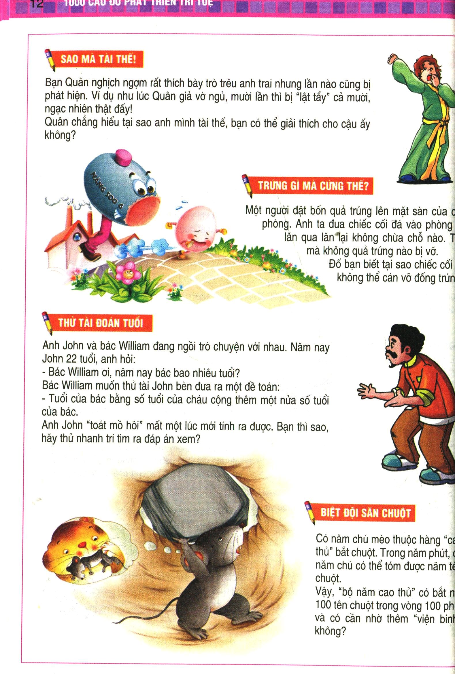 1000 câu đố phát triển trí tuệ - khai phá tiềm năng (tái bản 2023) - Ảnh 5
