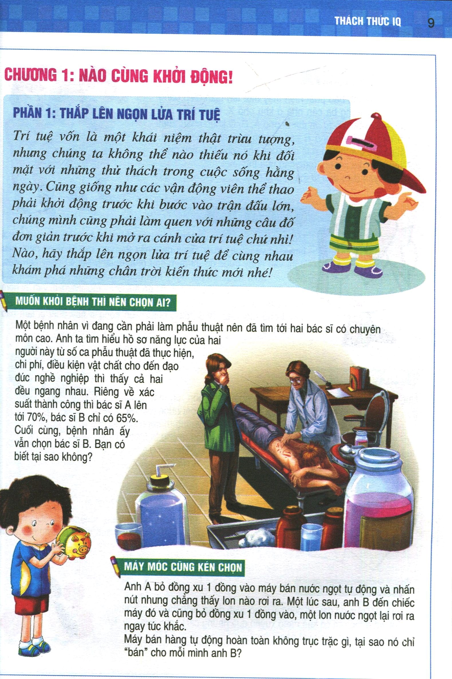 1000 câu đố phát triển trí tuệ - thách thức iq (tái bản 2019) - Ảnh 3