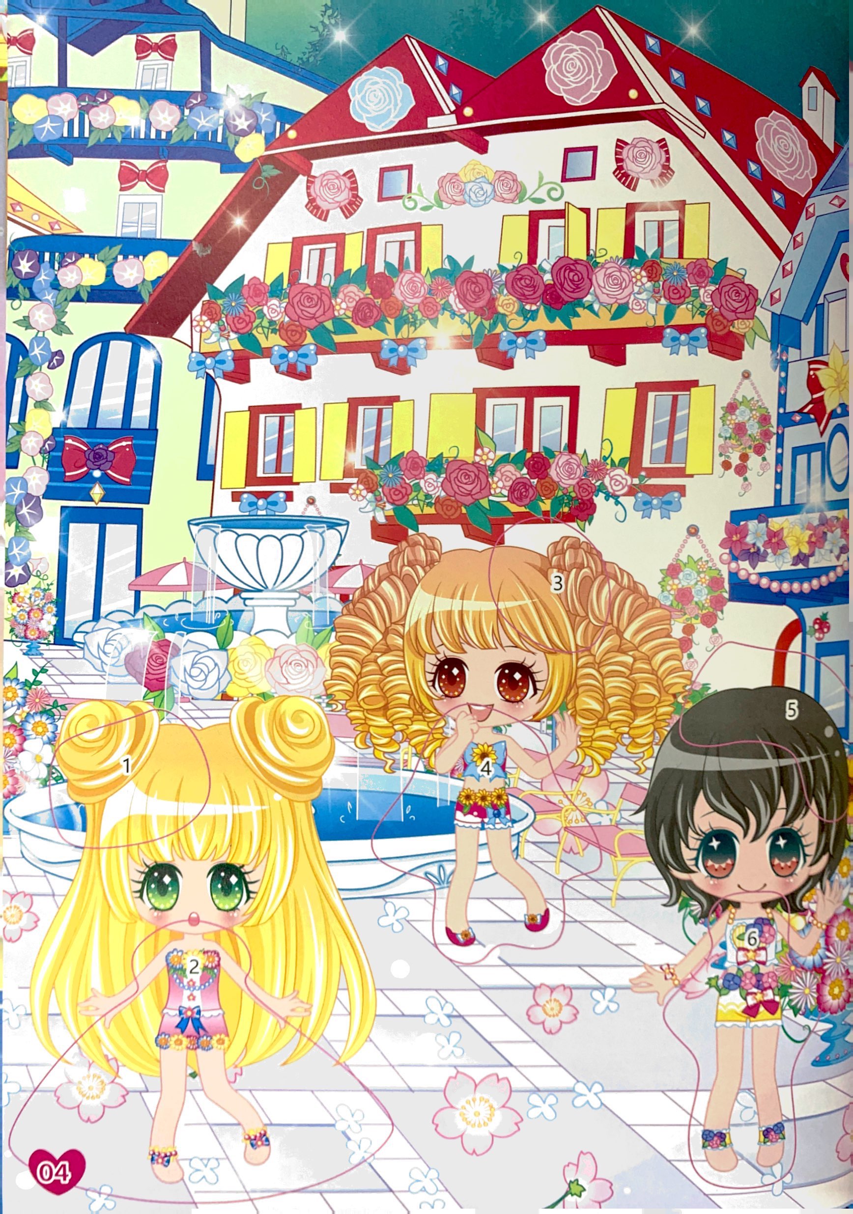 1000 hình dán trang phục công chúa - công chúa hoa tuy líp (tái bản) - Ảnh 5