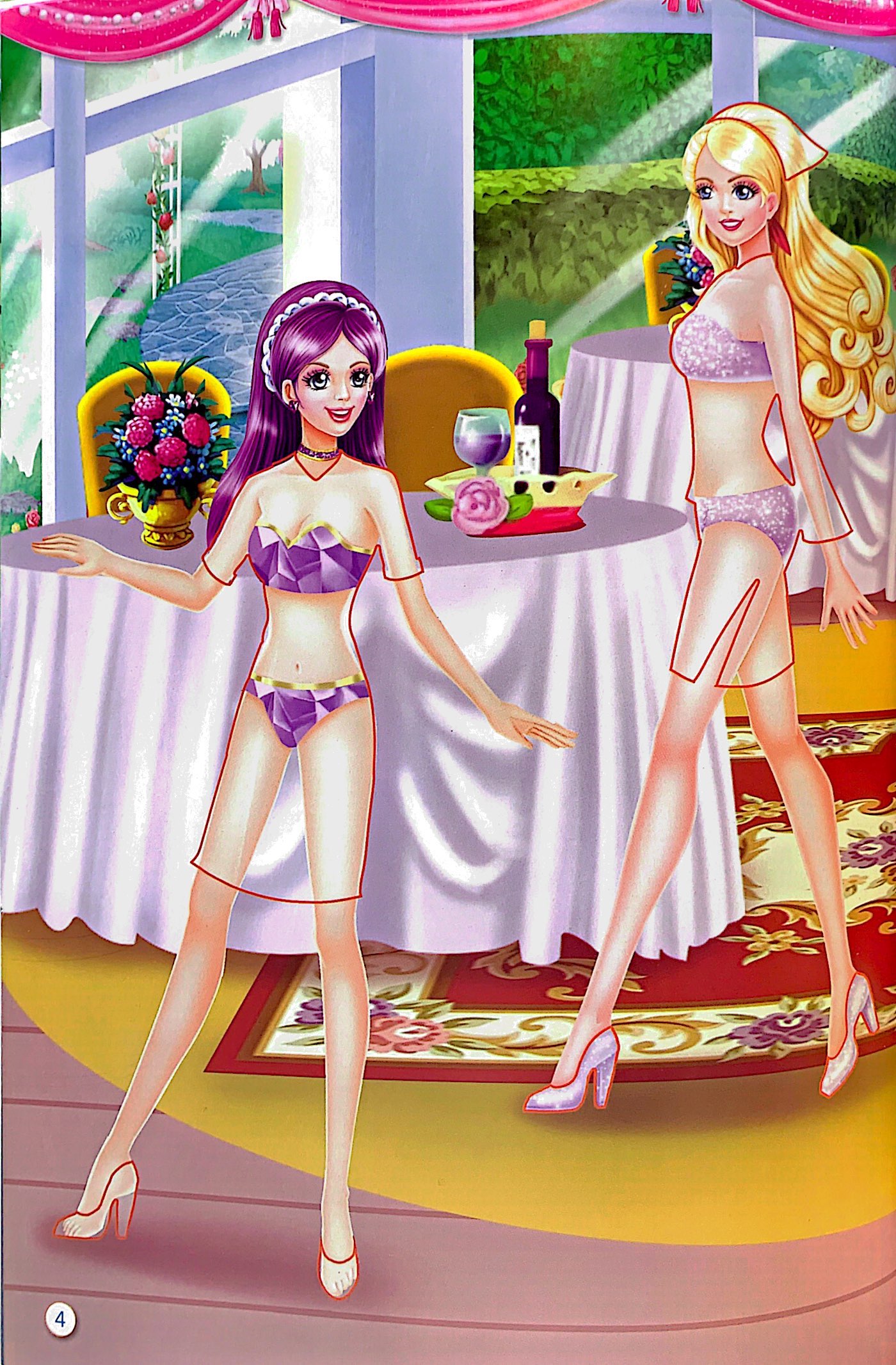 1000 hình dán trang phục công chúa - công chúa hoàn mỹ (tái bản 2022) - Ảnh 5