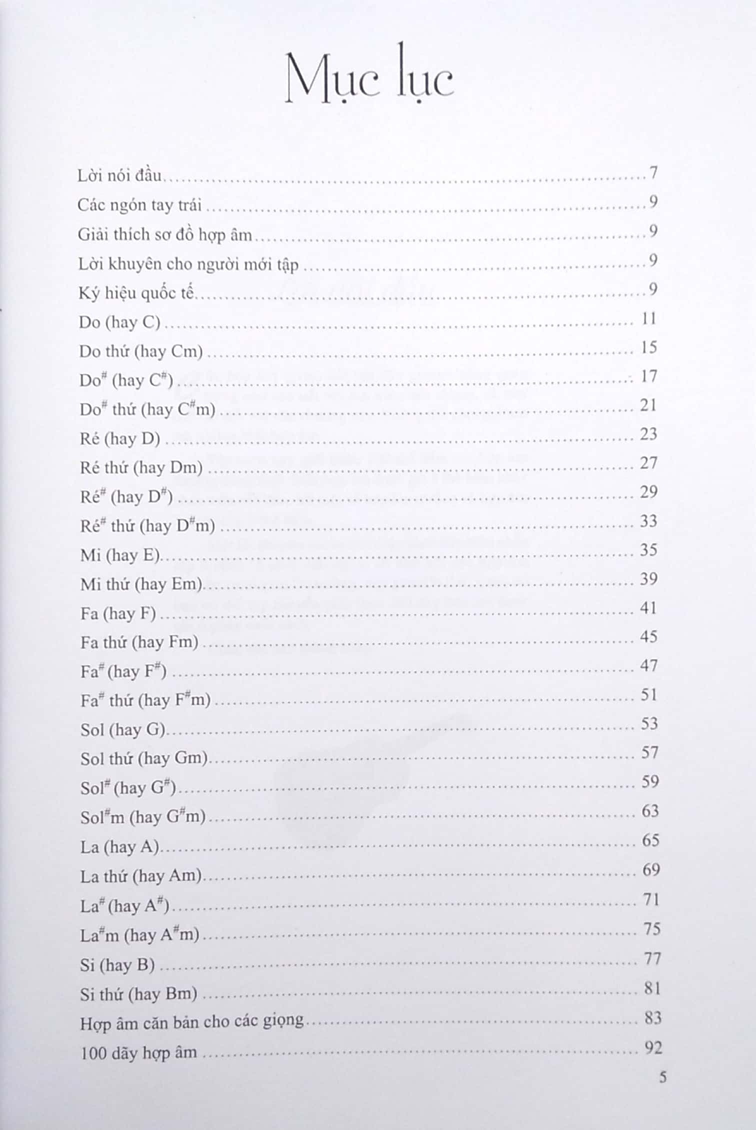 1000 Hợp Âm Cho Đàn Guitare (Tái Bản 2025) - Ảnh 2