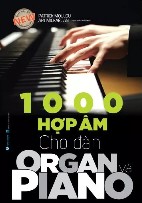 1000 hợp âm cho đàn organ và piano (tái bản 2024) - Ảnh 2