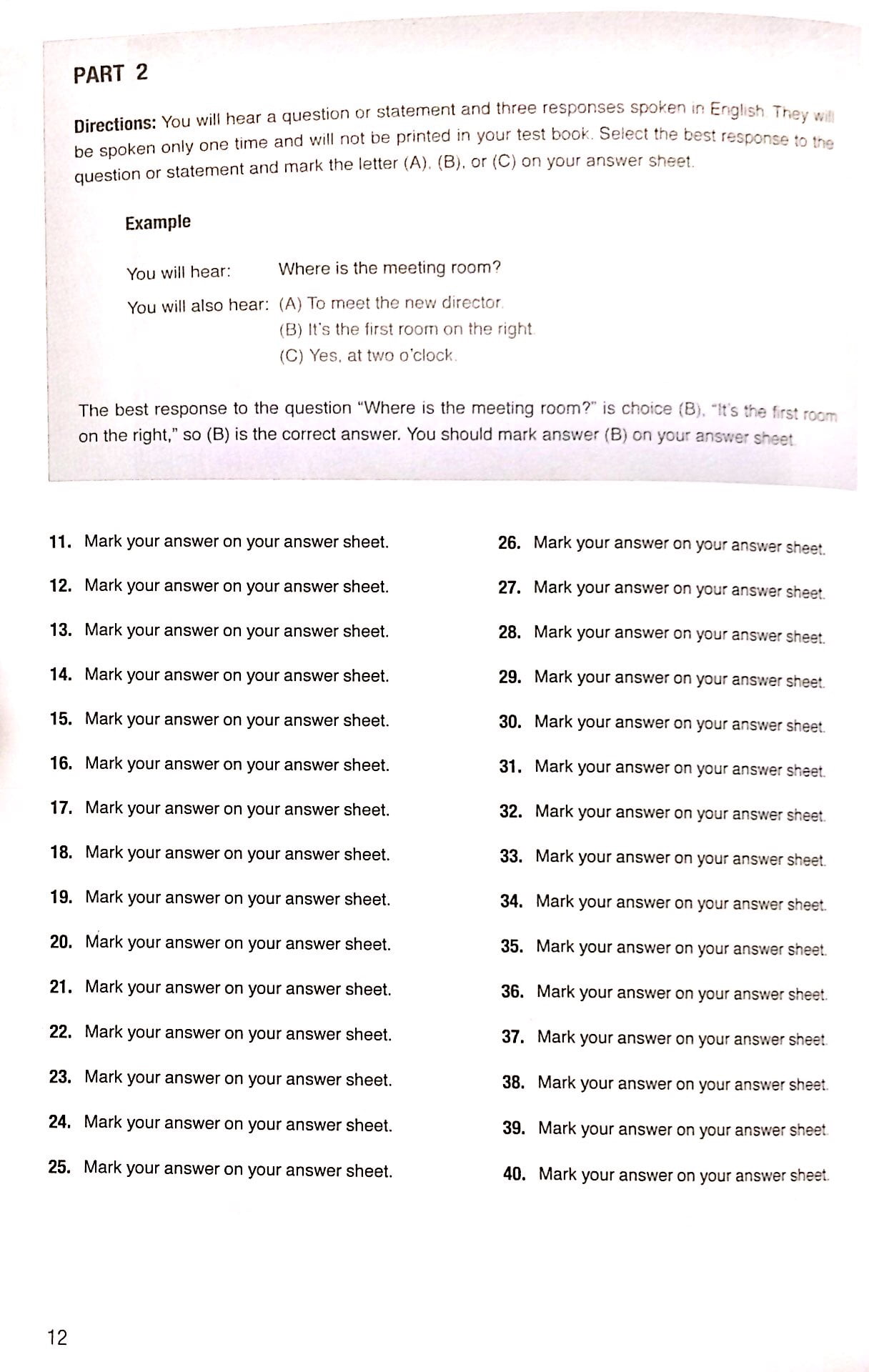 1000 listening comprehension practice test items for the new toeic test - Ảnh 10