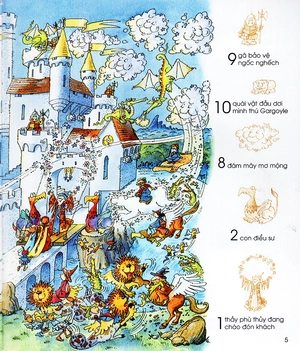 1001 miếng dán hình vui nhộn - phép thuật diệu kỳ - Ảnh 5