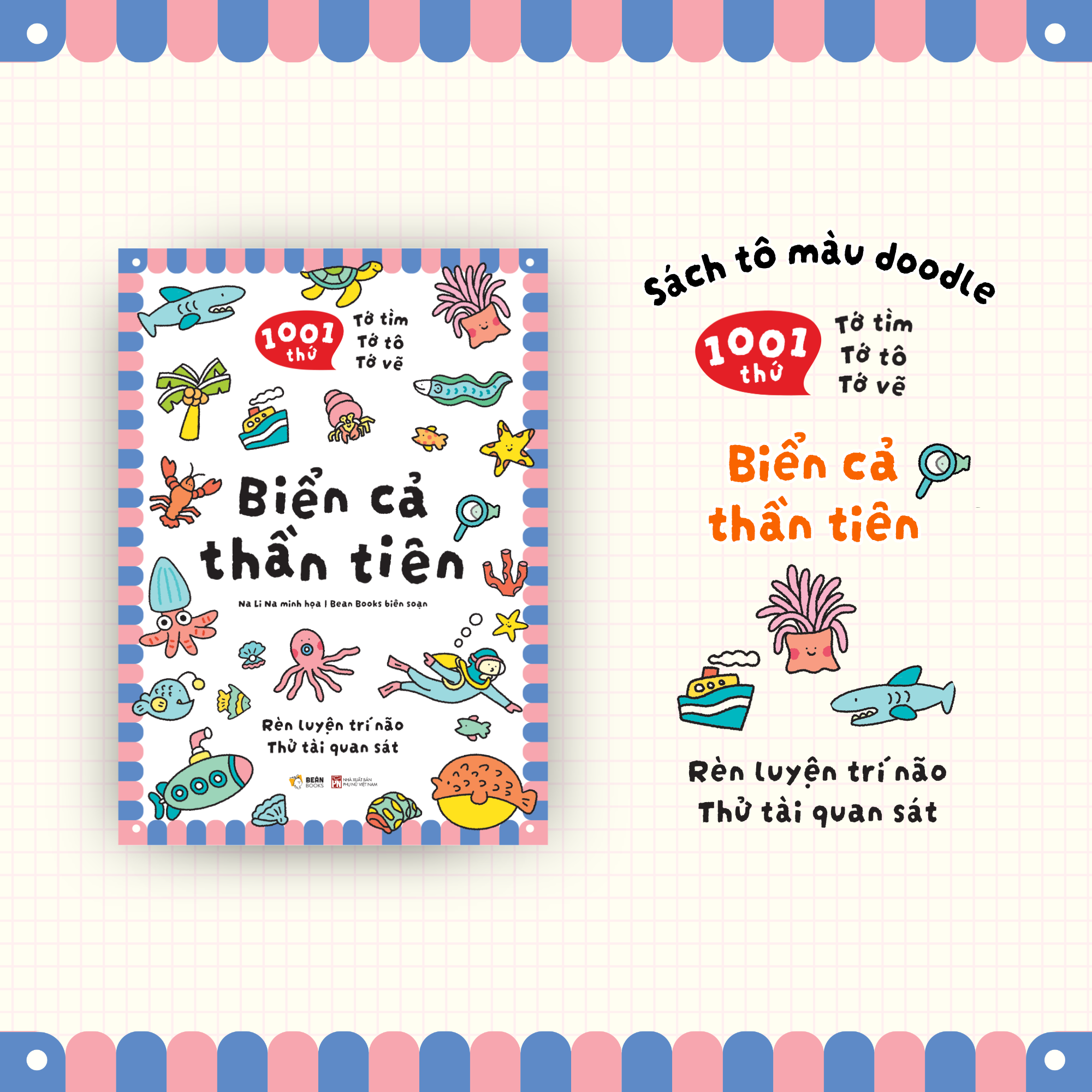 1001 Thứ Tớ Tìm-Tớ Tô-Tớ Vẽ - Biển Cả Thần Tiên - Ảnh 3