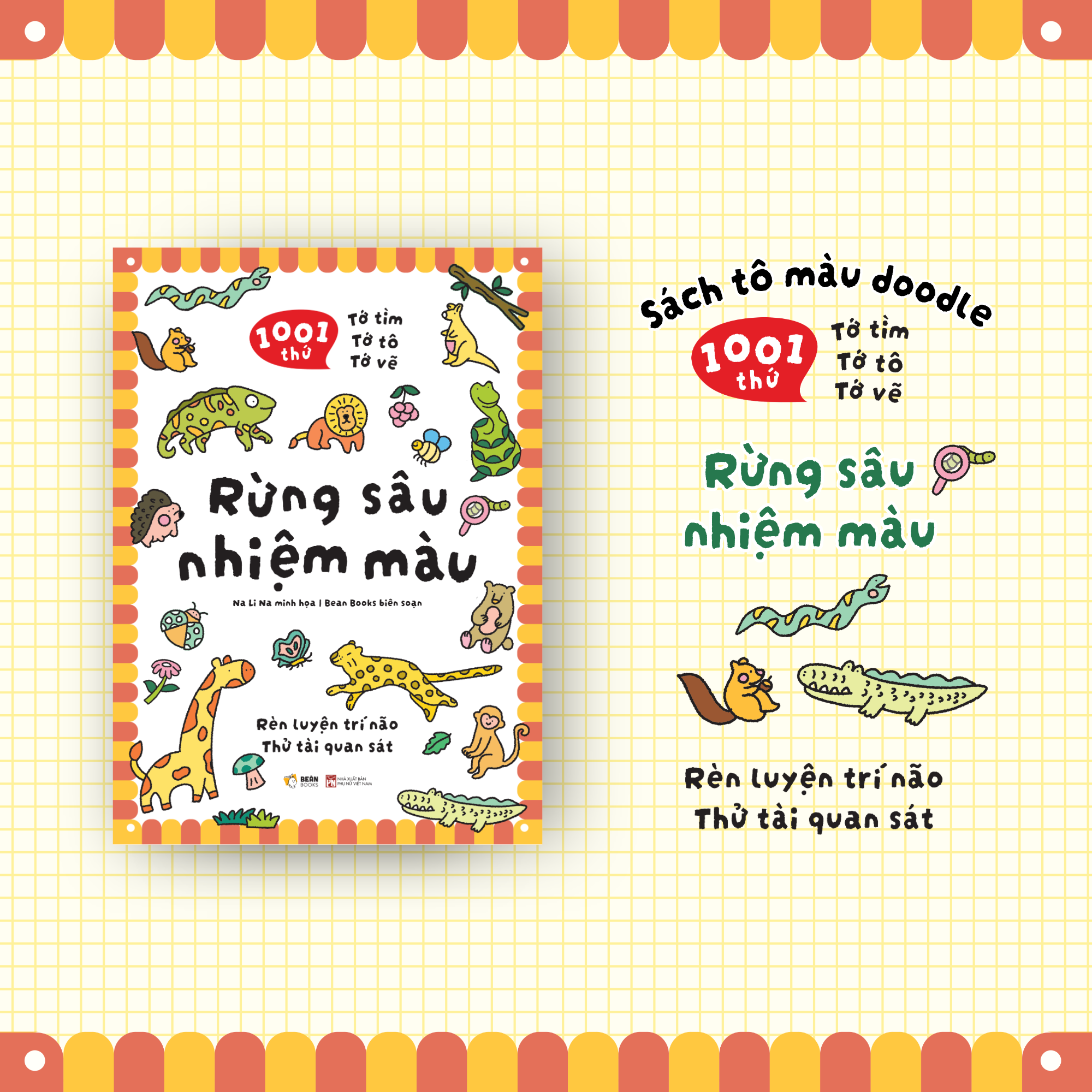 1001 Thứ Tớ Tìm-Tớ Tô-Tớ Vẽ - Rừng Sâu Nhiệm Màu - Ảnh 4