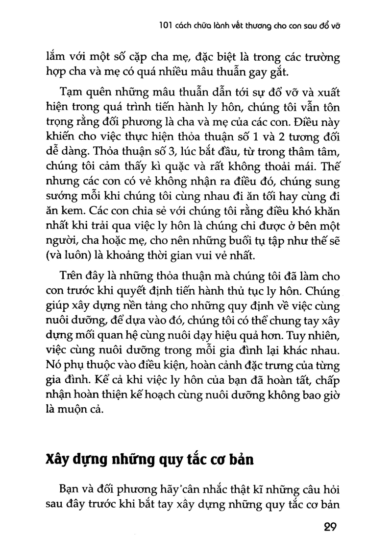 101 cách chữa lành vết thương cho con sau đổ vỡ - để con không tổn thương và vẫn luôn yêu bố mẹ - Ảnh 8