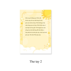 101 cách viết thư tình tán(g) lớp trưởng - tặng kèm bookmark bồi cứng + ngẫu nhiên một trong ba lá thư - Ảnh 5