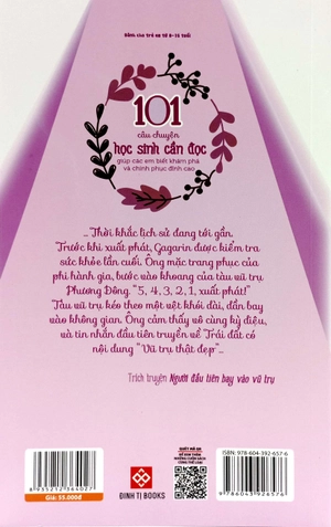 101 câu chuyện học sinh cần đọc giúp các em biết khám phá và chinh phục đỉnh cao (tái bản 2023) - Ảnh 6