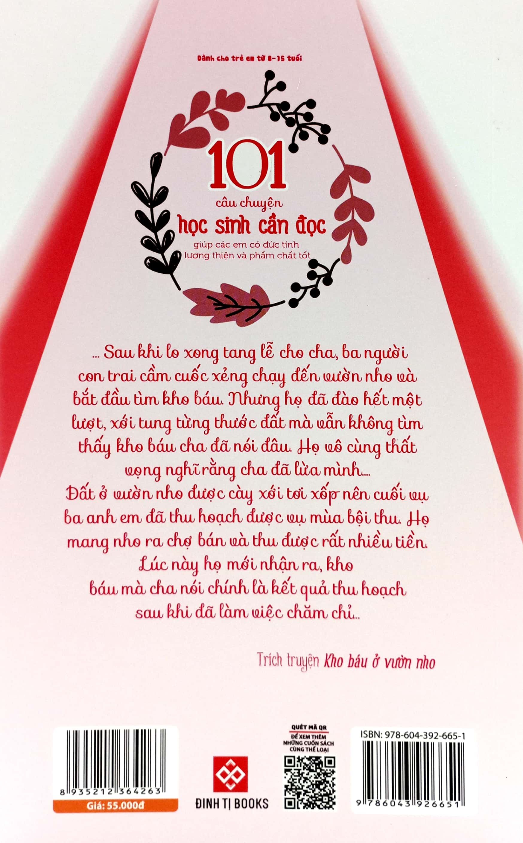 101 câu chuyện học sinh cần đọc giúp các em có đức tính lương thiện và phẩm chất tốt (tái bản 2023) - Ảnh 6