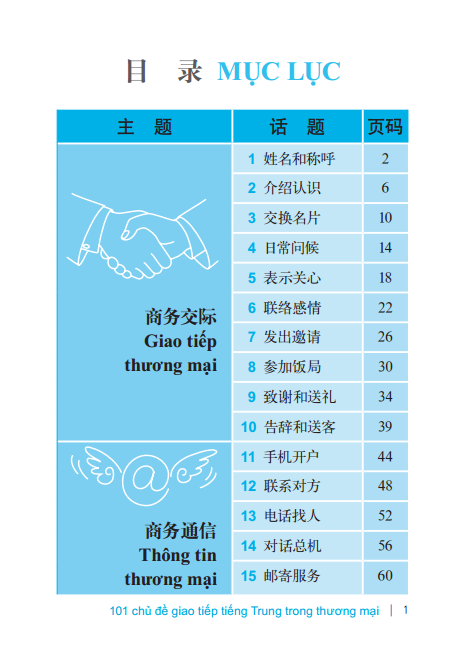 101 chủ đề giao tiếp tiếng trung trong thương mại (tái bản) - Ảnh 2