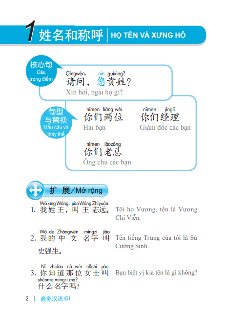 101 chủ đề giao tiếp tiếng trung trong thương mại (tái bản) - Ảnh 9