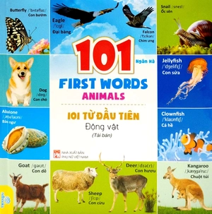 101 first words: animals - 101 từ đầu tiên: động vật (tái bản 2022) - Ảnh 2