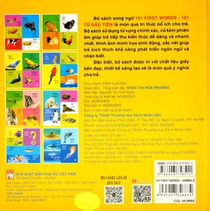 101 first words: animals - 101 từ đầu tiên: động vật (tái bản 2022) - Ảnh 6