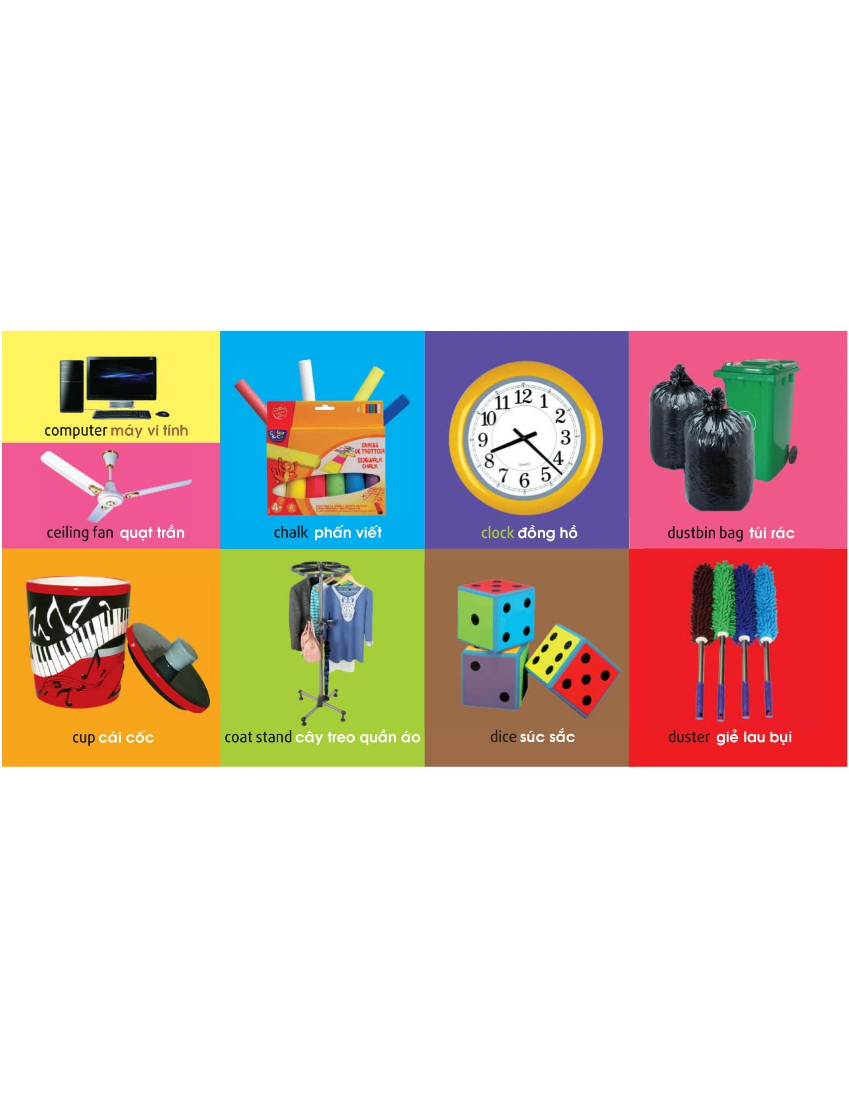 101 First Words - Belongings - 101 Từ Đầu Tiên - Đồ Dùng Thân Thiết - Bìa Cứng (Tái Bản 2025) - Ảnh 5